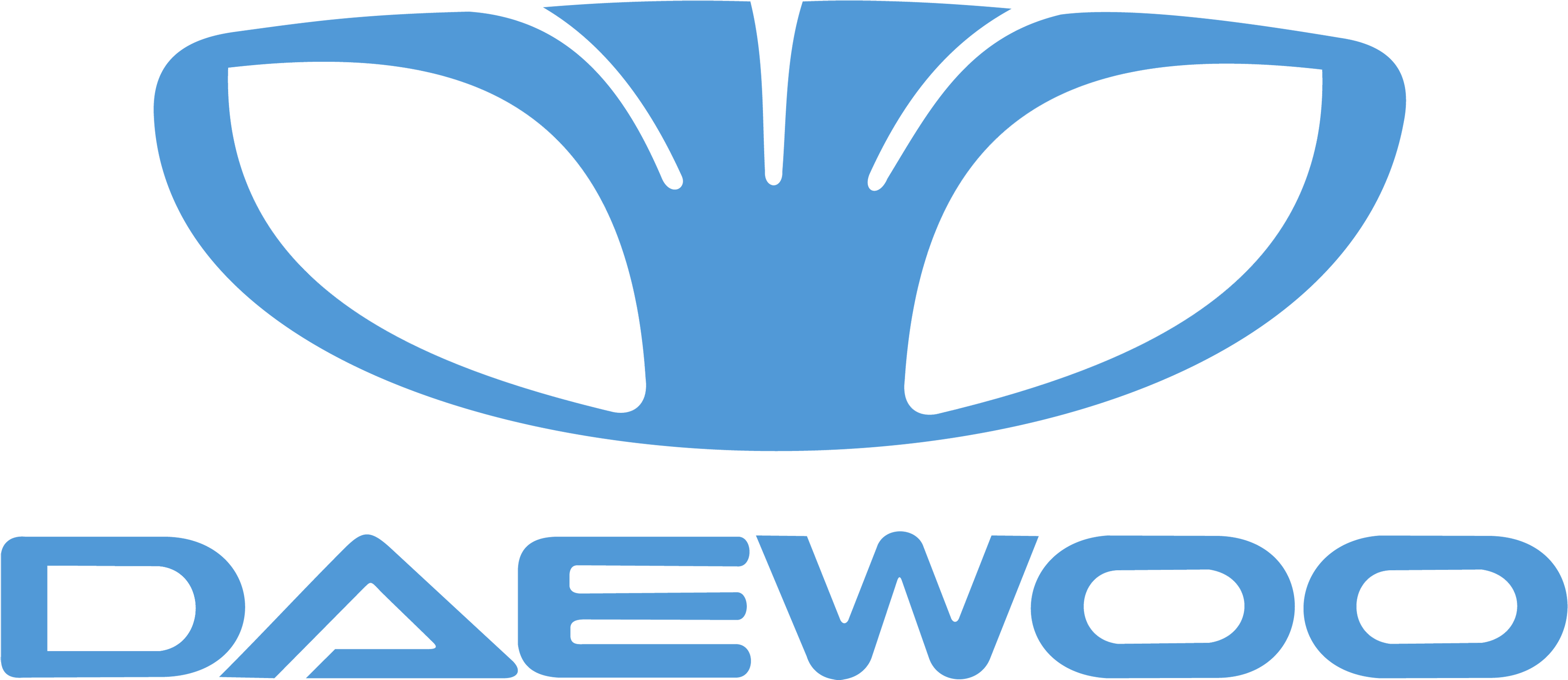 Daewoo Emblema - Daewoo Clipart (4128x2322), Png Download