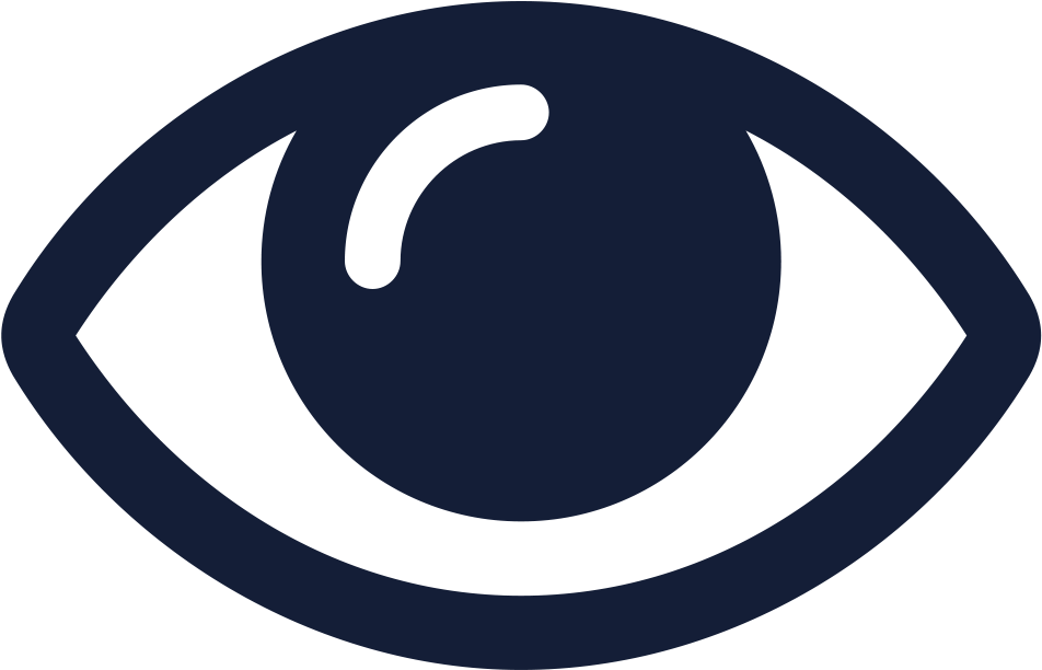 Project Analytics - Eye Icon Font Awesome Clipart (1000x1000), Png Download