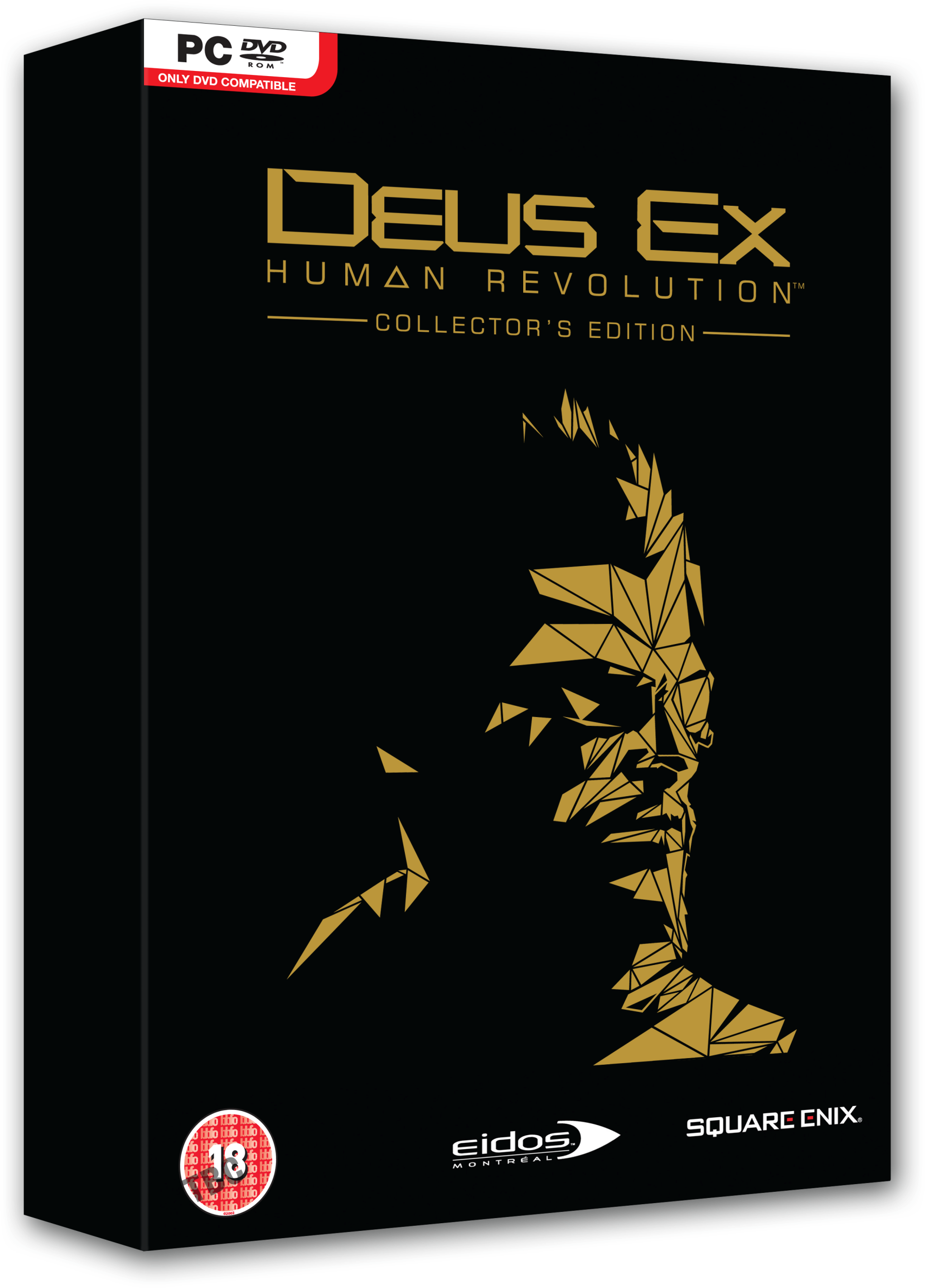 Deus Ex Human Revolution Collector's Edition Deus Ex - Deus Ex Human Revolution Collector's Edition Pc Clipart (2097x2935), Png Download