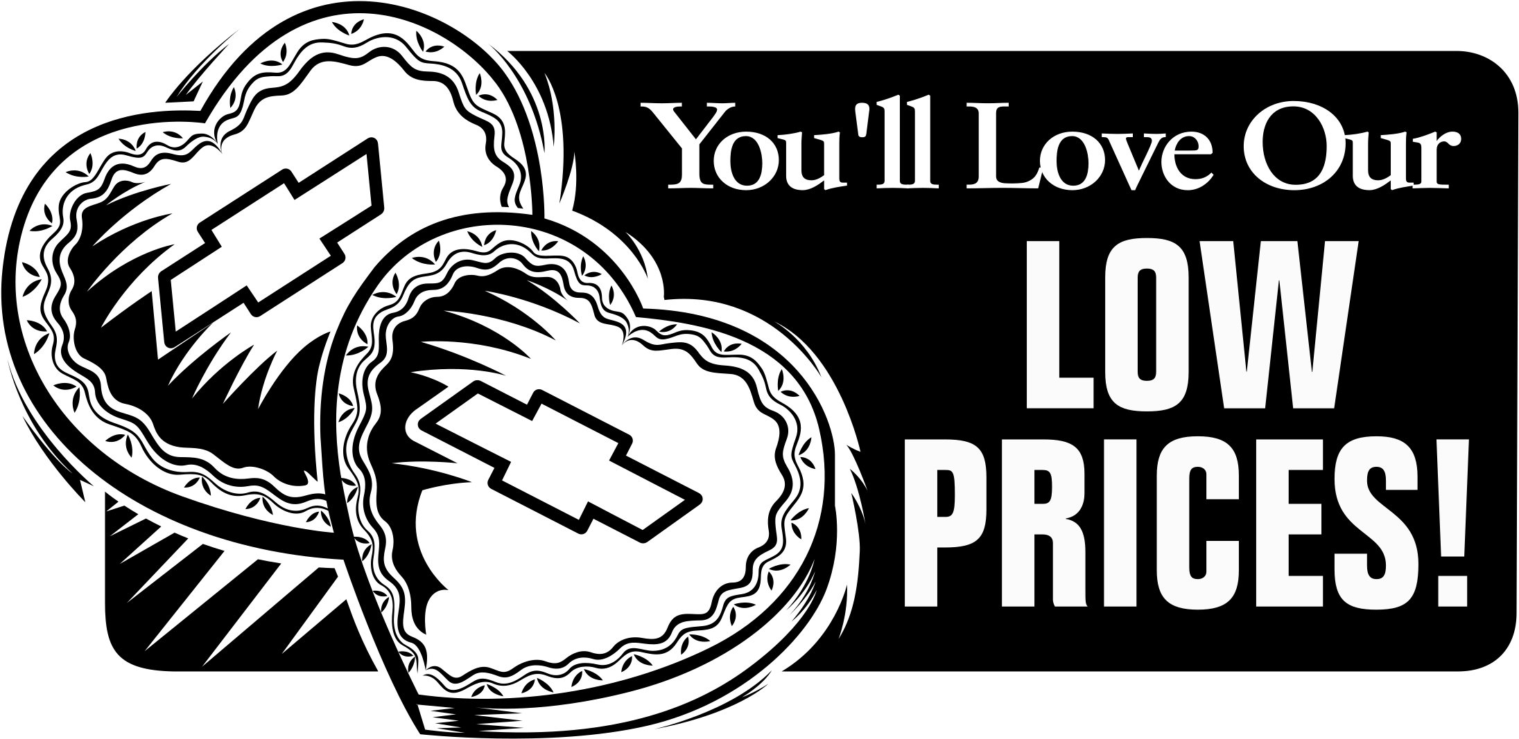 Chevrolet Low Prices Logo Png Transparent - Price Clipart (2400x2400), Png Download