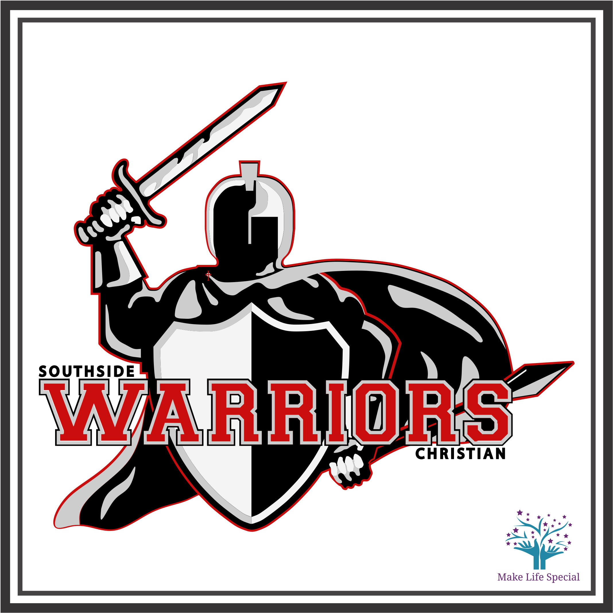 Southside Warriors Logo - Cross Trail Outfitters Clipart (2175x2175), Png Download