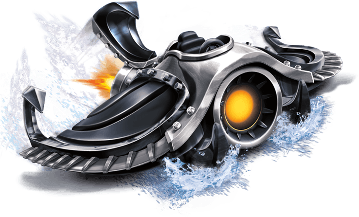 Skylanders Superchargers Starter Pack Dark Edition - Blade Clipart (738x446), Png Download