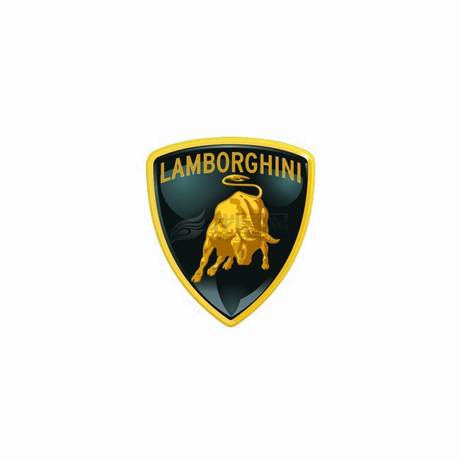 Ferrari Logo Png Image Background - Lamborghini Clipart (650x650), Png Download