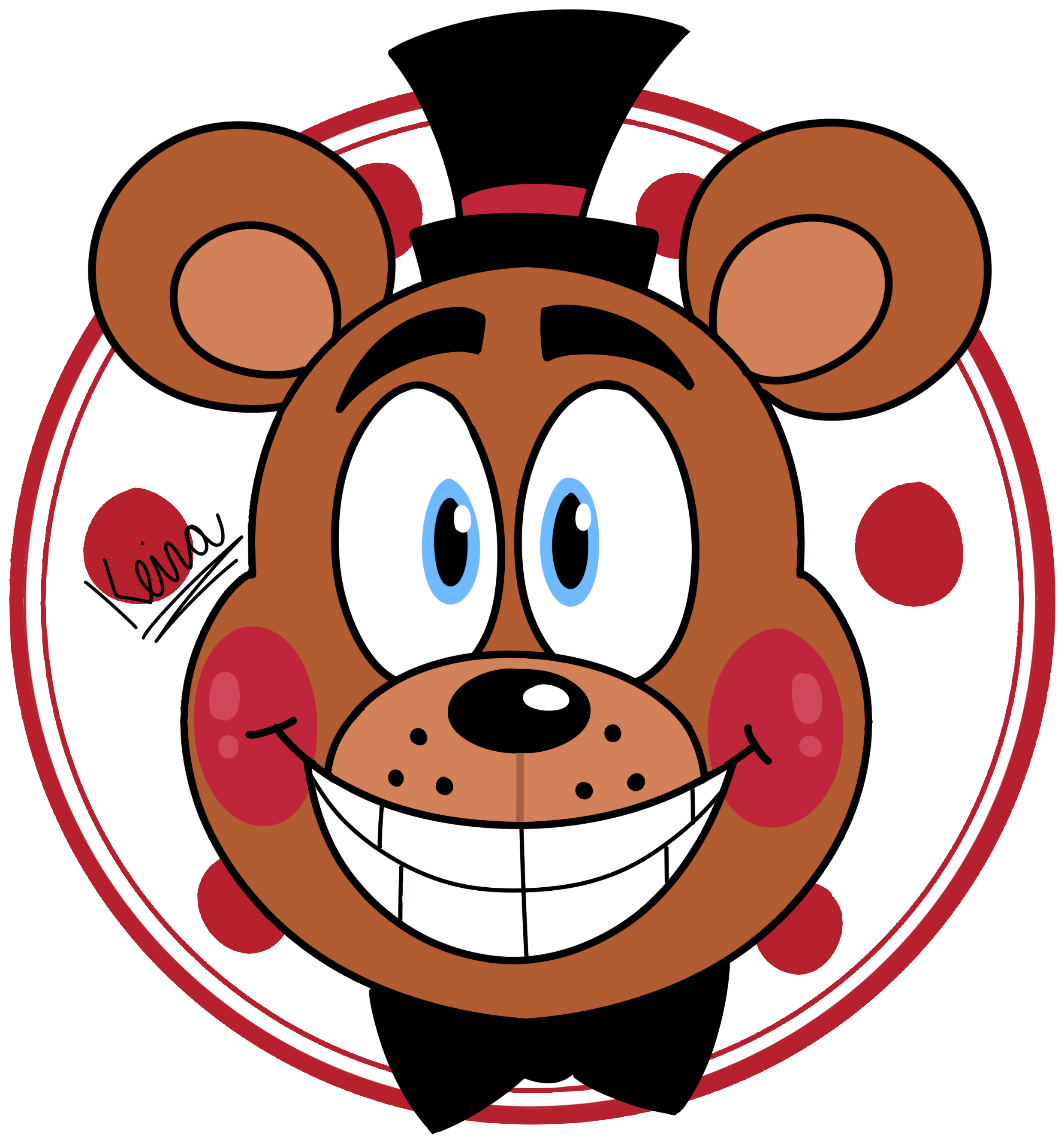 Fnaf Pizza Kit Logo Clipart (2893x2893), Png Download