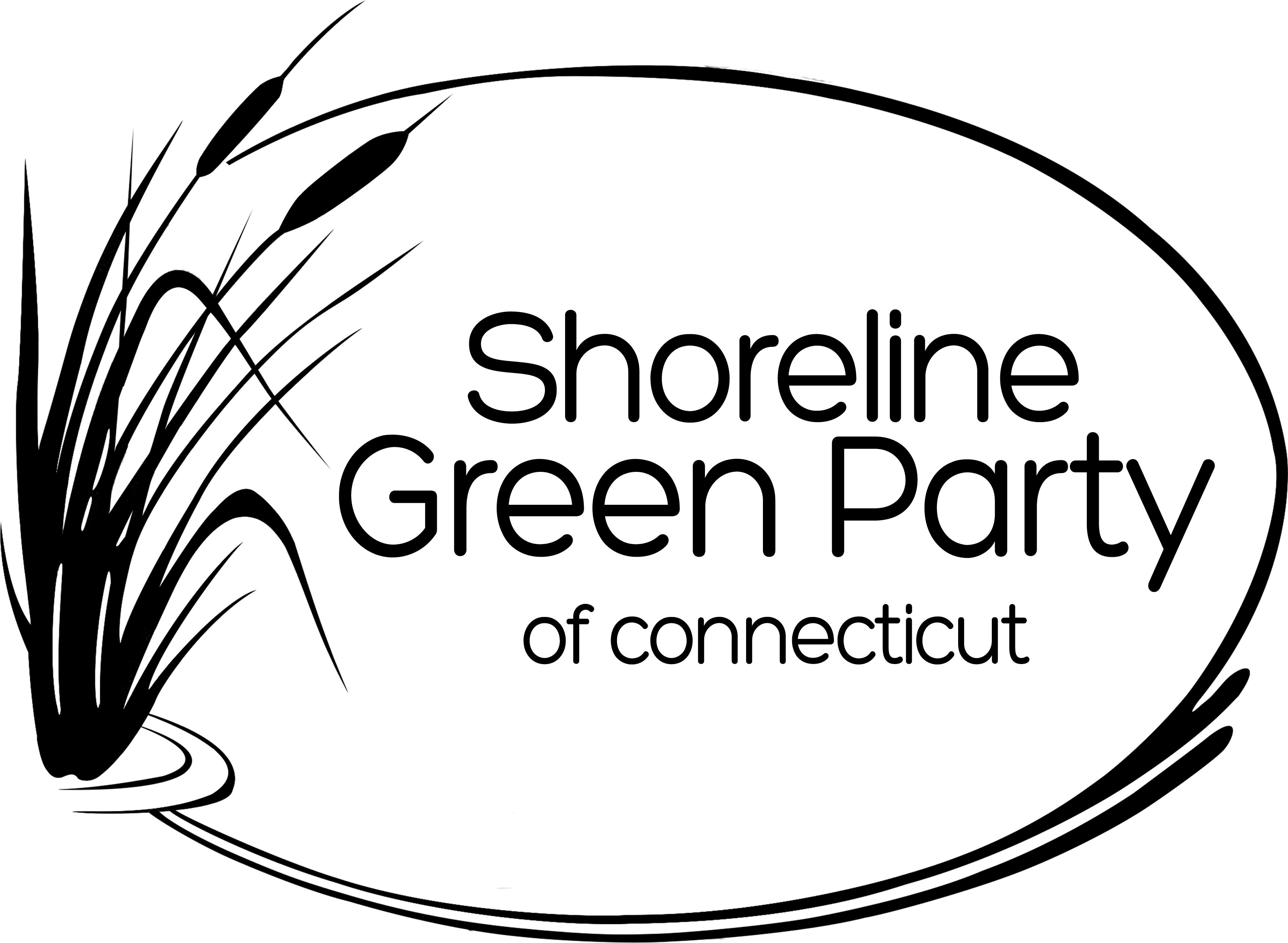 Green Party Endorses U - Line Art Clipart (3521x2598), Png Download