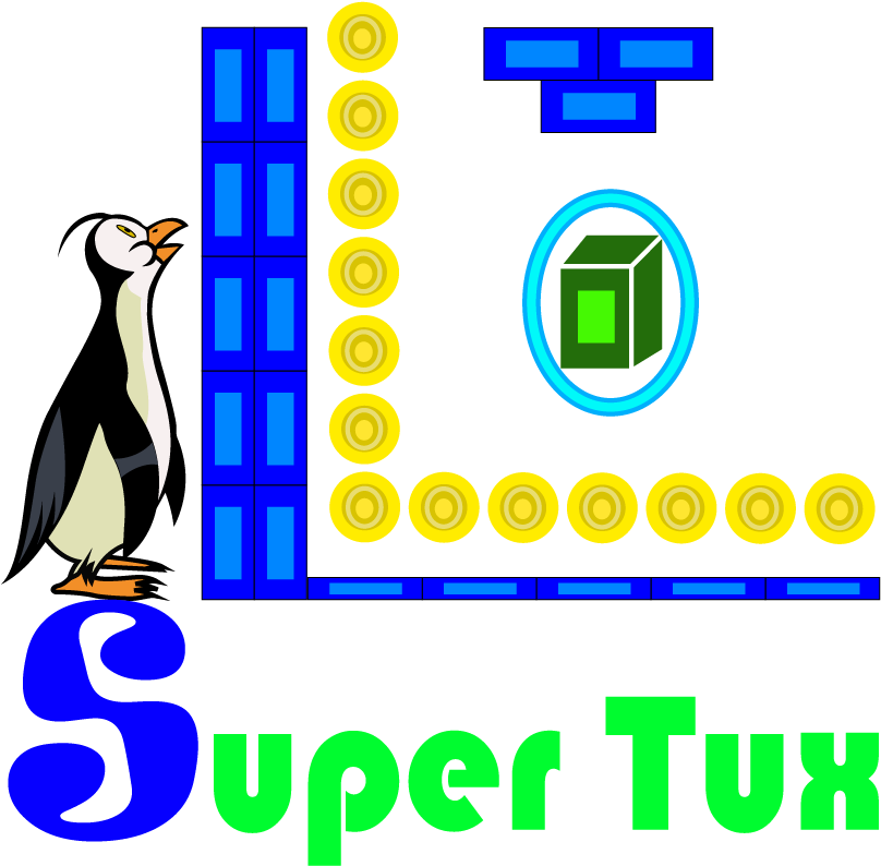 Super Tux Logo Png-01 - Adã©lie Penguin Clipart (1009x922), Png Download