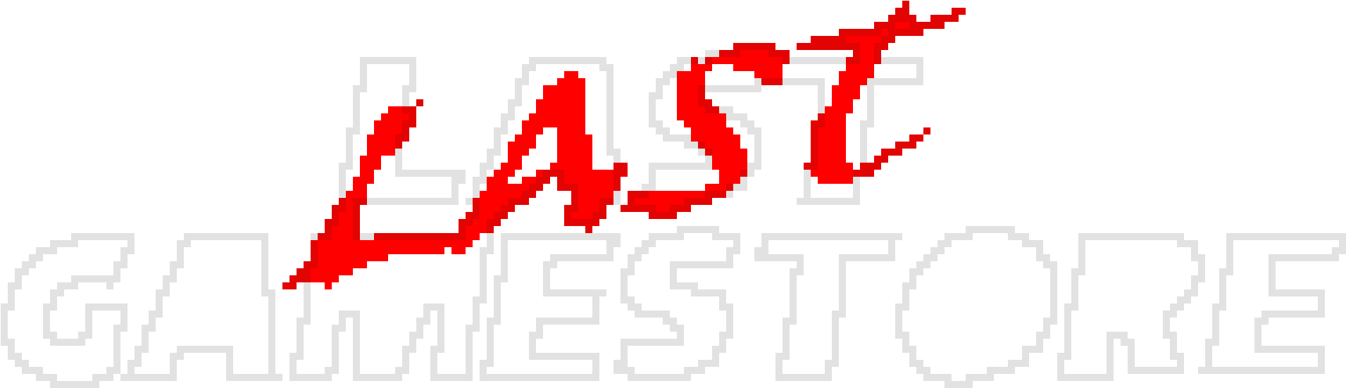Retro Video Game Gift Shop - Last Game Store Clipart (2000x780), Png Download