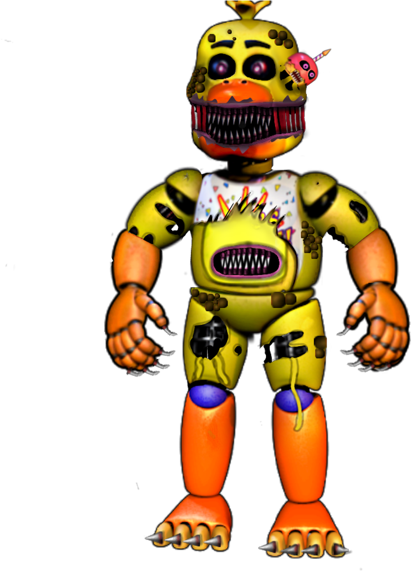 Twistedchica Thetwistedones Fnaf Fnafworld Twistedones - Cartoon Clipart (813x1131), Png Download