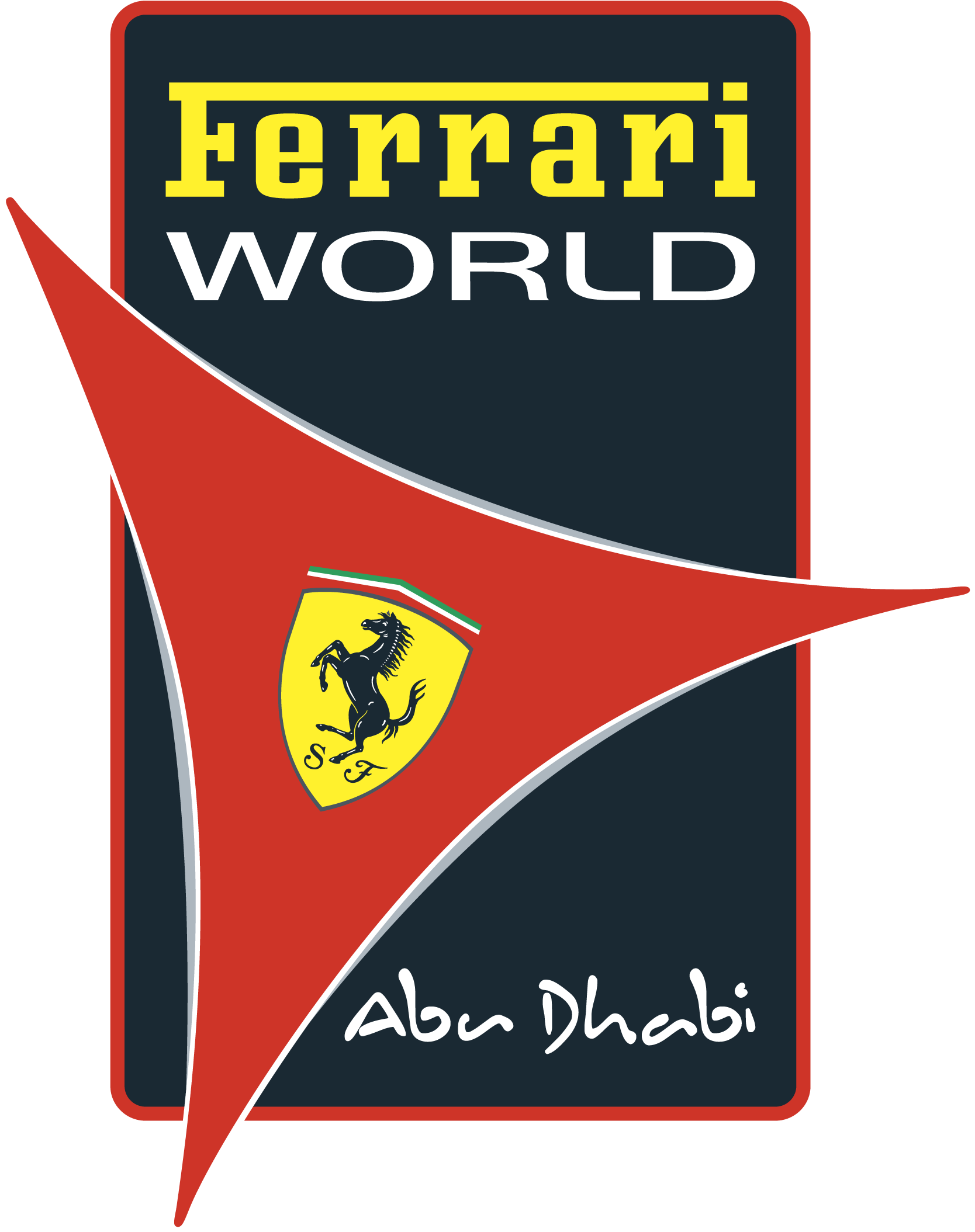 Ferrari Logo, Ferrari Zeichen, Vektor - Ferrari World Abu Dhabi Clipart (3840x2160), Png Download