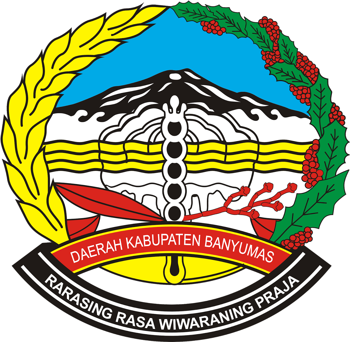 Kabupaten Banyumas Logo Vector - Banyumas Regency Clipart (1600x1600), Png Download