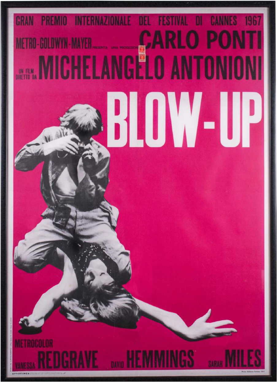 Blow Up Antonioni Poster Clipart (1000x1377), Png Download