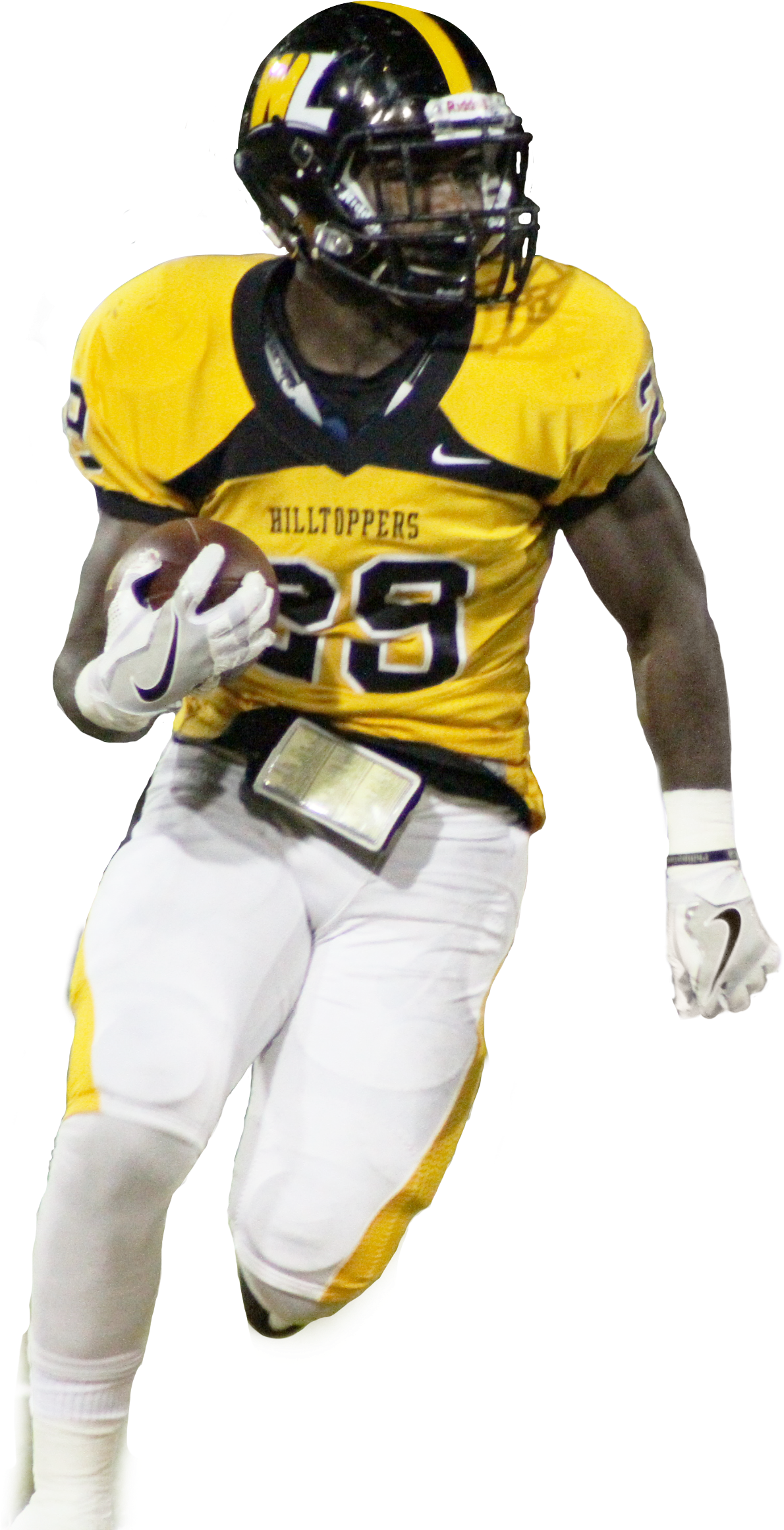 Img 8993 Cutout - West Liberty University Football 2017 Clipart (1215x2323), Png Download