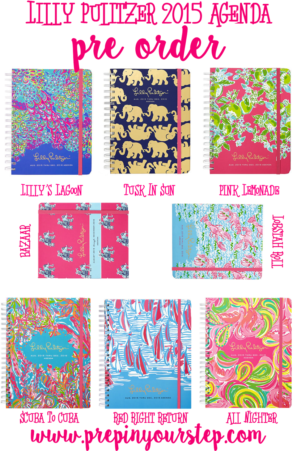Lilly's Lagoon - Lilly Pulitzer Planners For School Clipart (1052x1600), Png Download