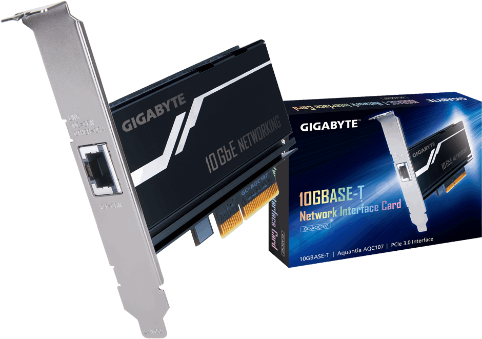 Gigabyte Gc Aqc107 Clipart (1000x712), Png Download