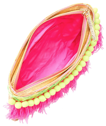 Lilly Pulitzer Baja Clutch Clipart (702x443), Png Download