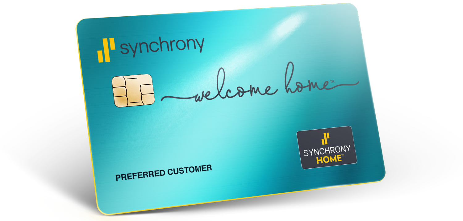 Apply For Financing Today - New Synchrony Home Card Clipart (1500x718), Png Download