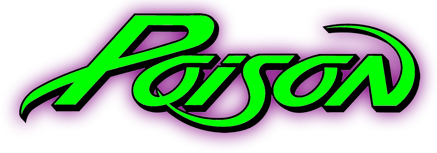 Bret Michaels Acoustic Guitar C - Poison The Band Logo Clipart (1400x490), Png Download