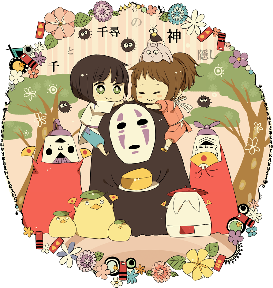 We Love Studio Ghibli - Crayon Shin Chan Art Clipart (1000x1089), Png Download