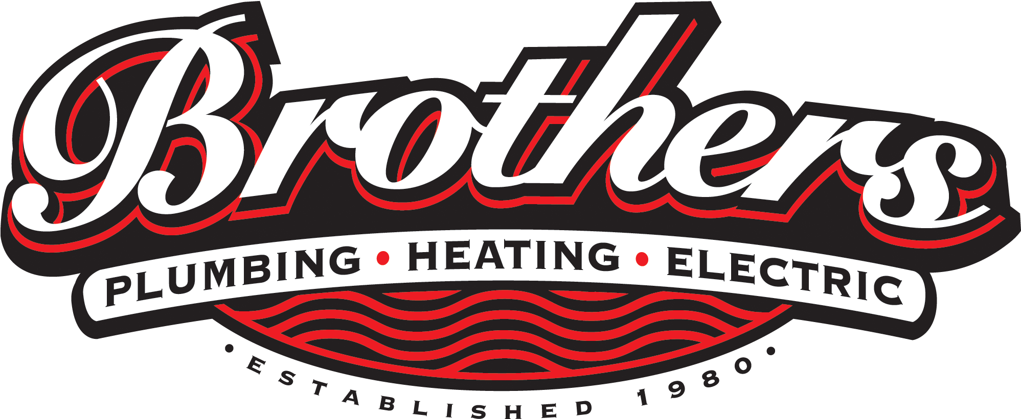 Brothers Logo - Brothers Plumbing Clipart (1996x835), Png Download