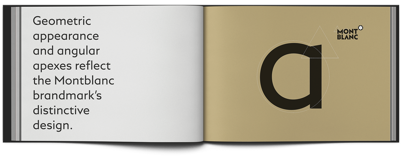 The New Montblanc Corporate Type Subtly Transforms - Montblanc Clipart (1920x661), Png Download