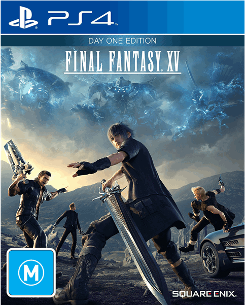 Final Fantasy 15 Ps4 Day One Clipart (600x600), Png Download