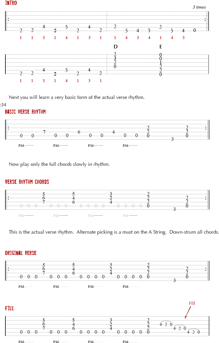 Guitar Tab For The Song Crazy Train By Ozzy Osbourne - Ozzy Osbourne Crazy Train Guitar Tab Clipart (770x1204), Png Download