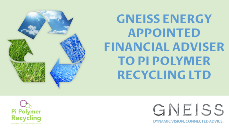 Gneiss Energy Appointed Financial Adviser To Pi Polymer - Graphic Design Clipart (800x450), Png Download