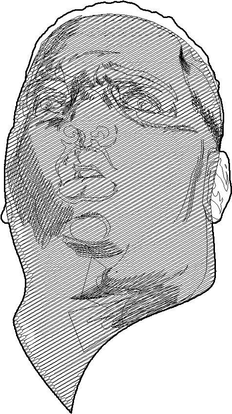 Fader Magazine 73rd Issue - Sketch Clipart (476x851), Png Download