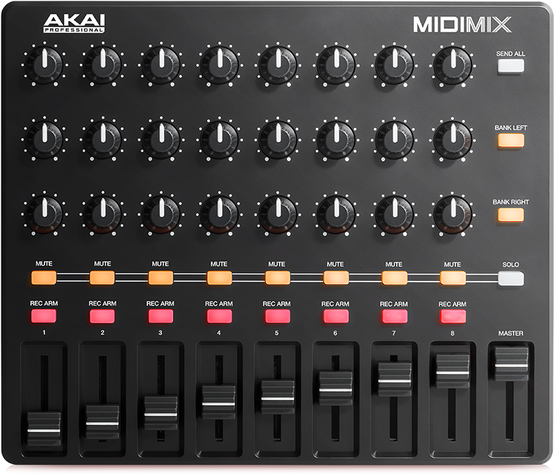Akai's Midimix Is A $99 Usb Mixer Controller With One - Midimix Akai Clipart (1200x750), Png Download
