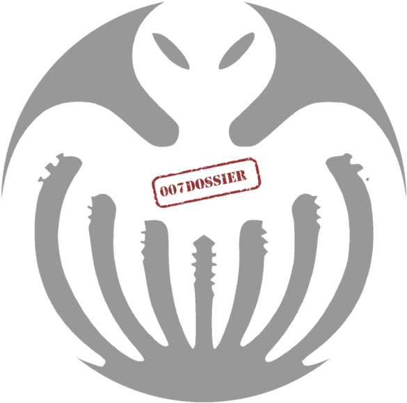 James Bond Spectre Octopus Logo Pumpkin Stencil , Png - Spectre Clipart (585x580), Png Download
