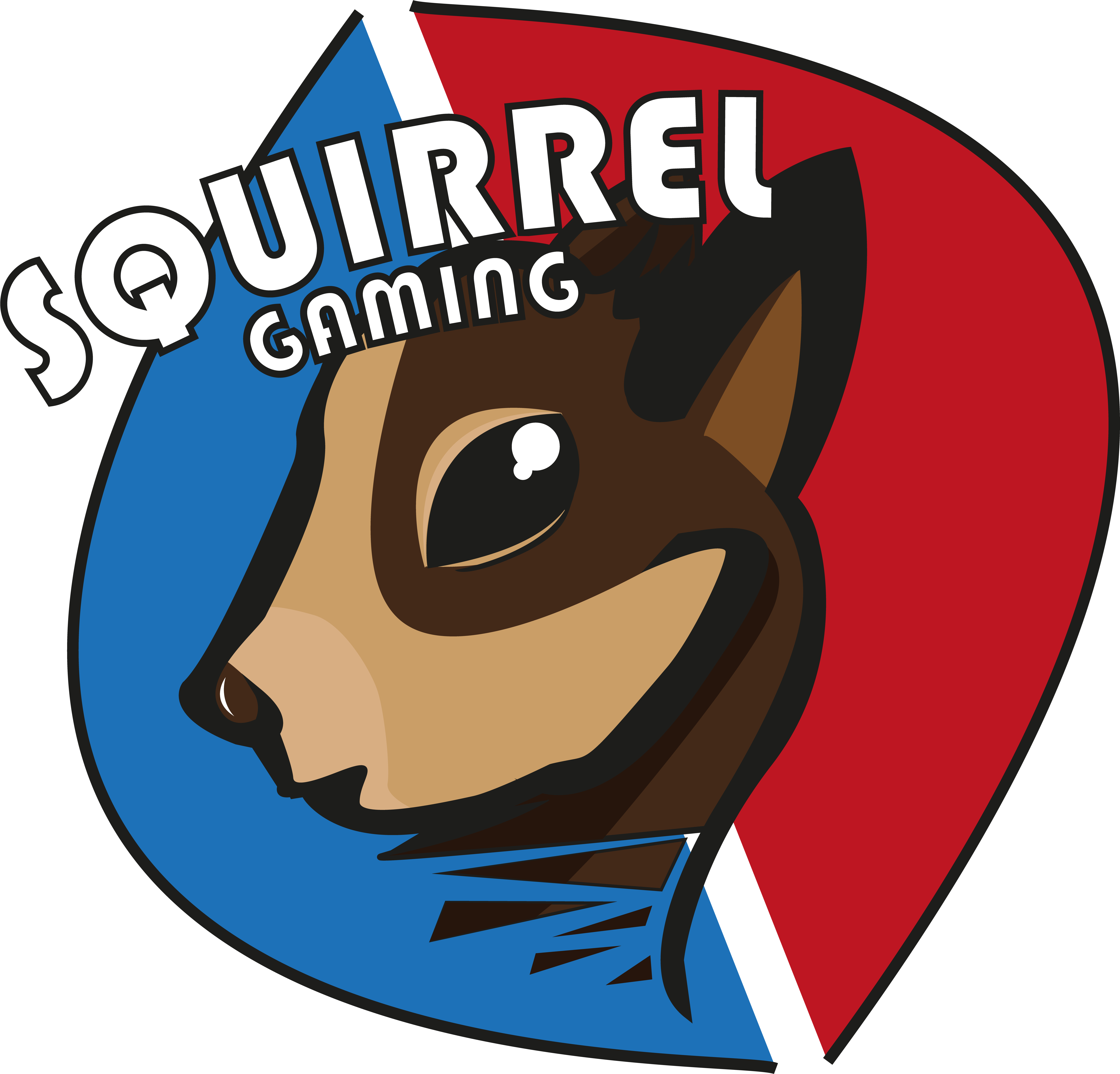 Squirrel Gaming Clipart (7621x7006), Png Download