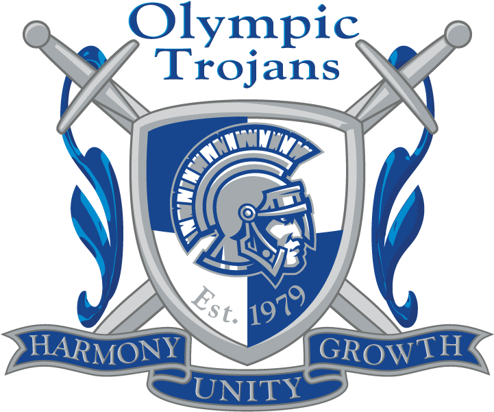 Ckeolympic High School - Olympic High School Logo Clipart (864x864), Png Download