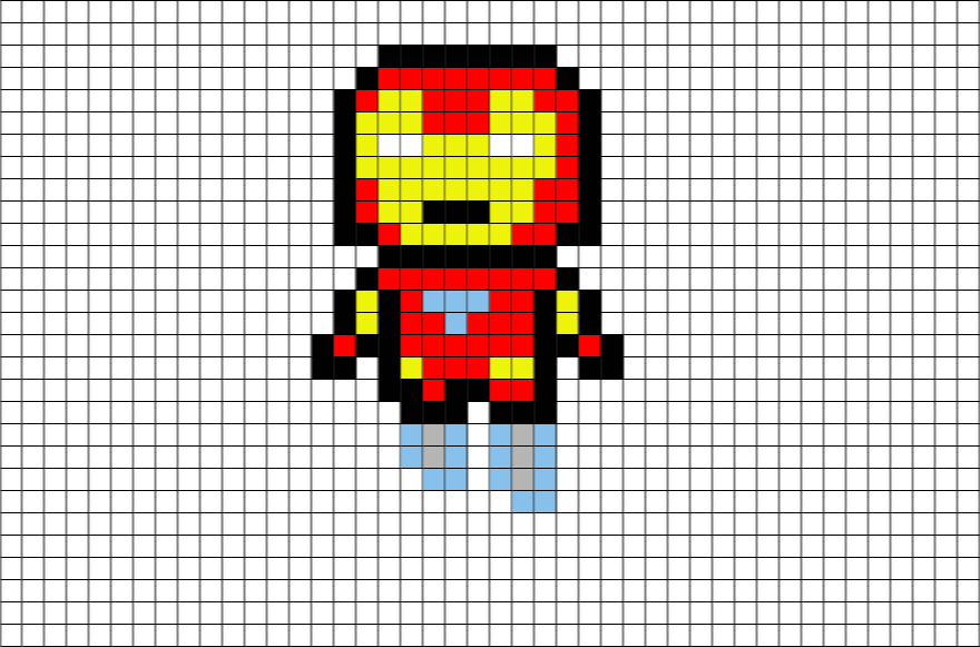 Minecraft Grinch Pixel Art Clipart (880x581), Png Download