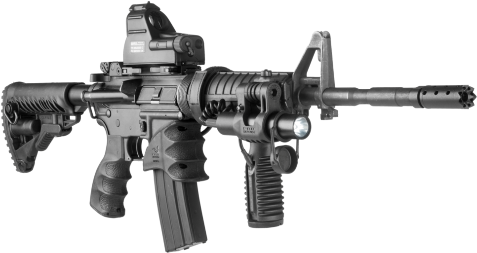 18 - 03 - 2016 - Rifle M16 Upgrade Clipart (1000x531), Png Download