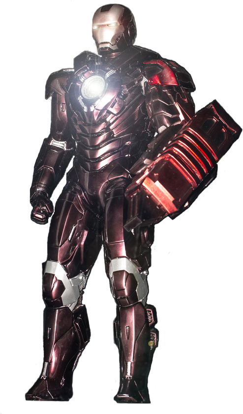 Marvel Iron Man Mark 29 Clipart (494x842), Png Download