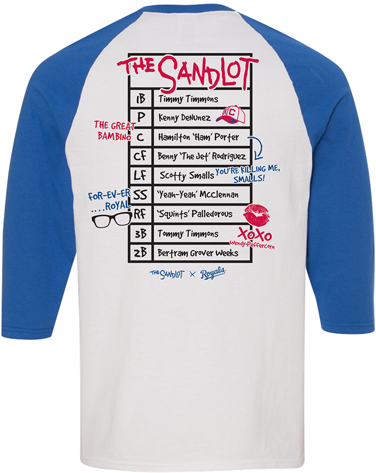Iconic Movie With An Exclusive Royals Branded T-shirt - Long-sleeved T-shirt Clipart (800x998), Png Download