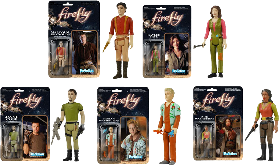 Funko Legacy Collection Firefly 6-inch Action Figures - Action Figure Clipart (949x578), Png Download
