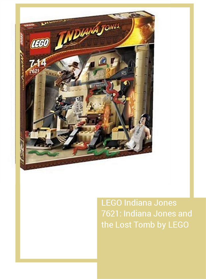 Lego Indiana Jones - Lego Indiana Jones 7621 Clipart (735x1100), Png Download