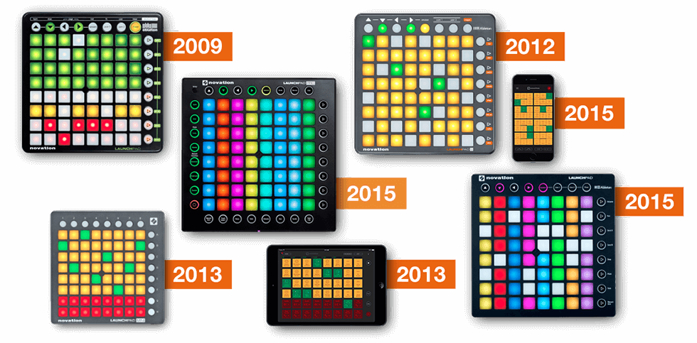 Launchpad History - Launchpad Ableton Clipart (980x483), Png Download