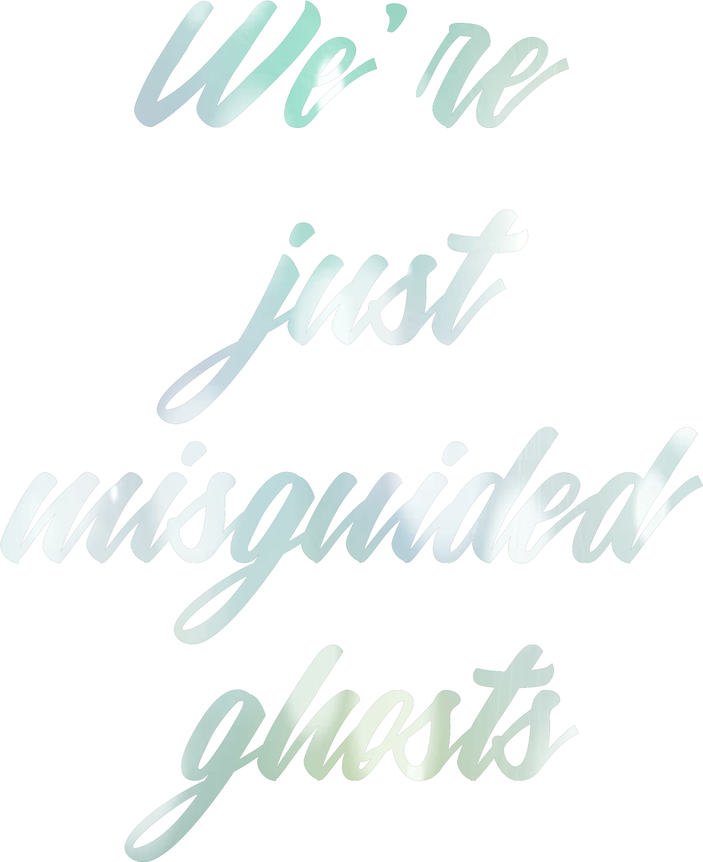 Paramore Song Lyrics - Calligraphy Clipart (2400x3200), Png Download