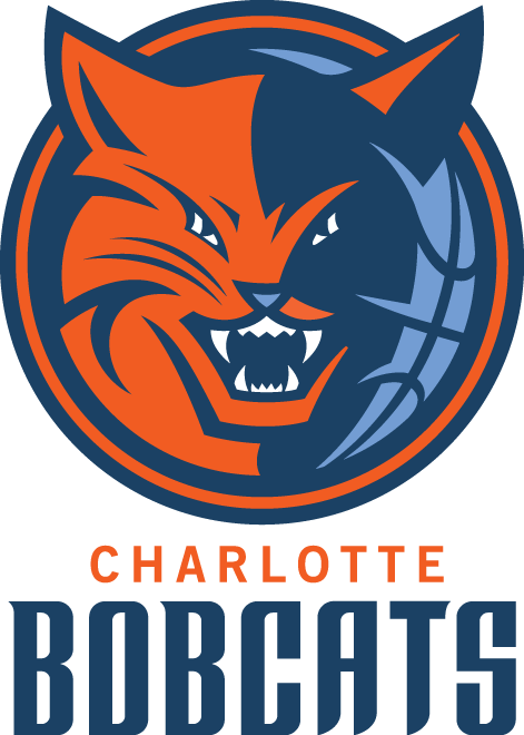 Charlotte Bobcats 12-13 - New Charlotte Bobcats Logo Clipart (471x660), Png Download
