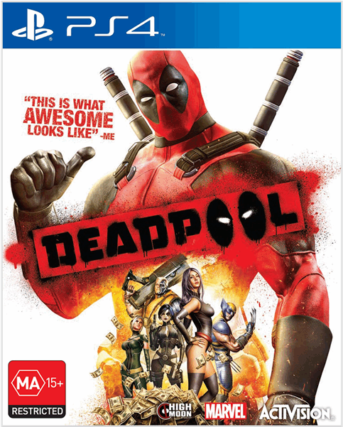 Action, Video Games - Deadpool Pa4 Clipart (600x600), Png Download