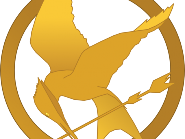 The Hunger Games Clipart Svg - Hunger Games Logo Png Transparent Png (640x480), Png Download