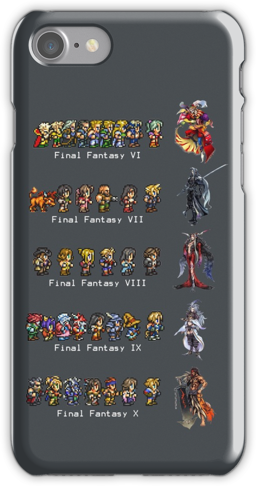Final Fantasy Vi To X Iphone 7 Snap Case - Finn Wolfhard Phone Case Clipart (750x1000), Png Download