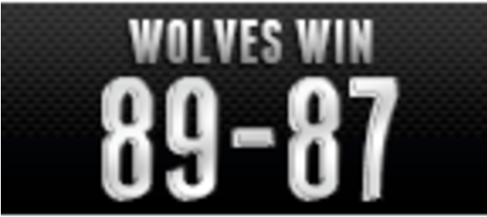 Late Rally Falls Short As Wolves Lose 89-87 To Bobcats - Circle Clipart (700x500), Png Download