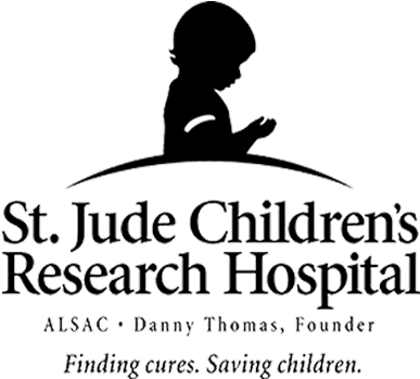 St Jude Logo Copy - St Jude Children's Research Hospital Clipart (600x544), Png Download