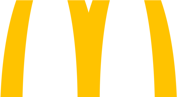Mcdonalds Logo 2 Clipart (970x400), Png Download