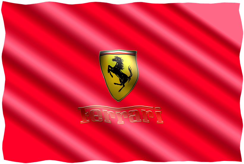 Car Brand, Flag, Ferrari - Flag Clipart (960x640), Png Download