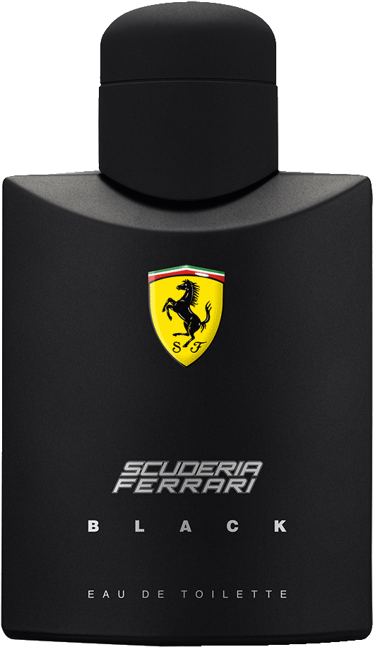 Scuderia Ferrari Black - Scuderia Ferrari Black Perfume Clipart (536x918), Png Download