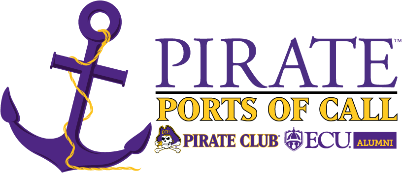 The Ecu Alumni Association And Pirate Club Present - Pirate Food Clipart (848x386), Png Download